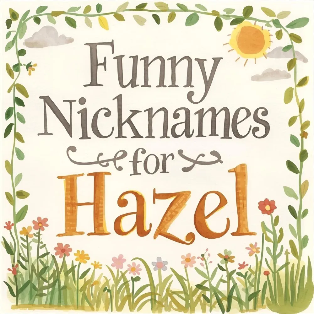 Funny Nicknames for Hazel