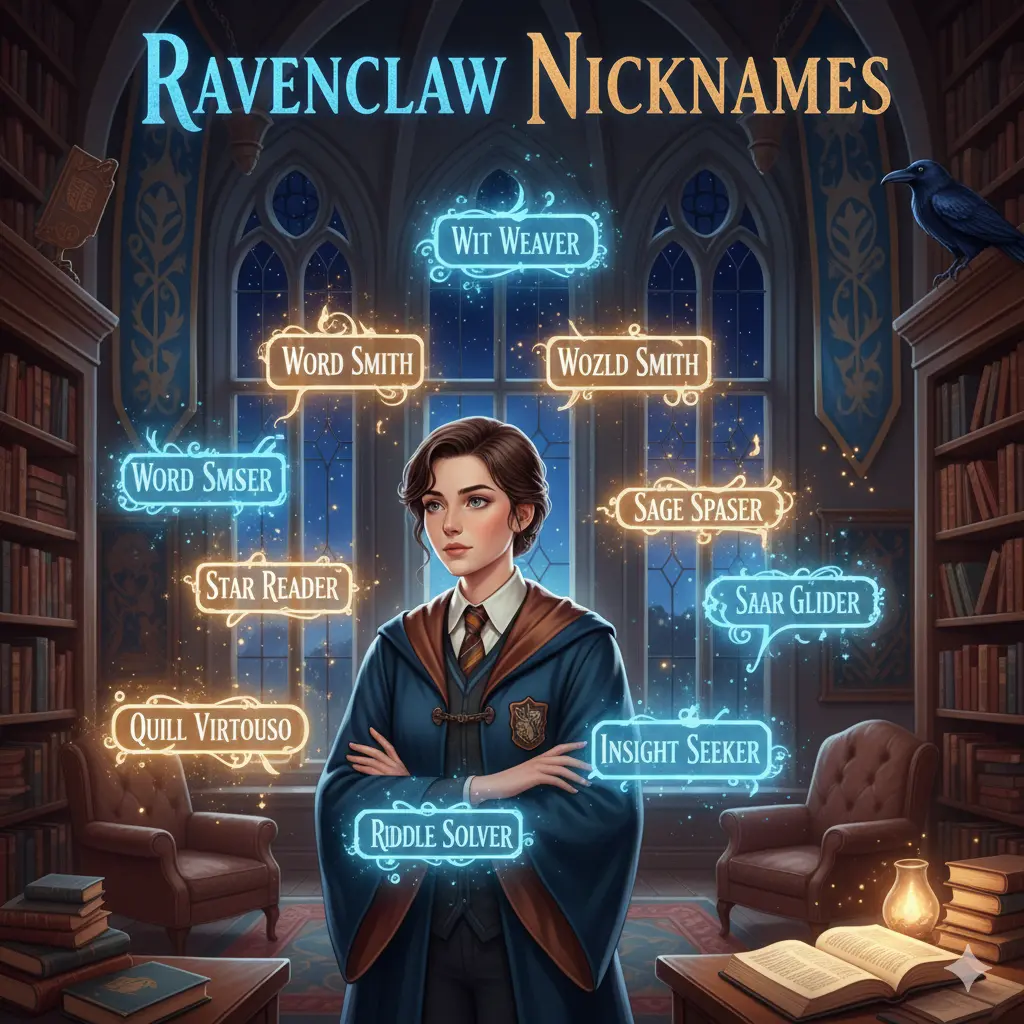  Ravenclaw Nicknames 