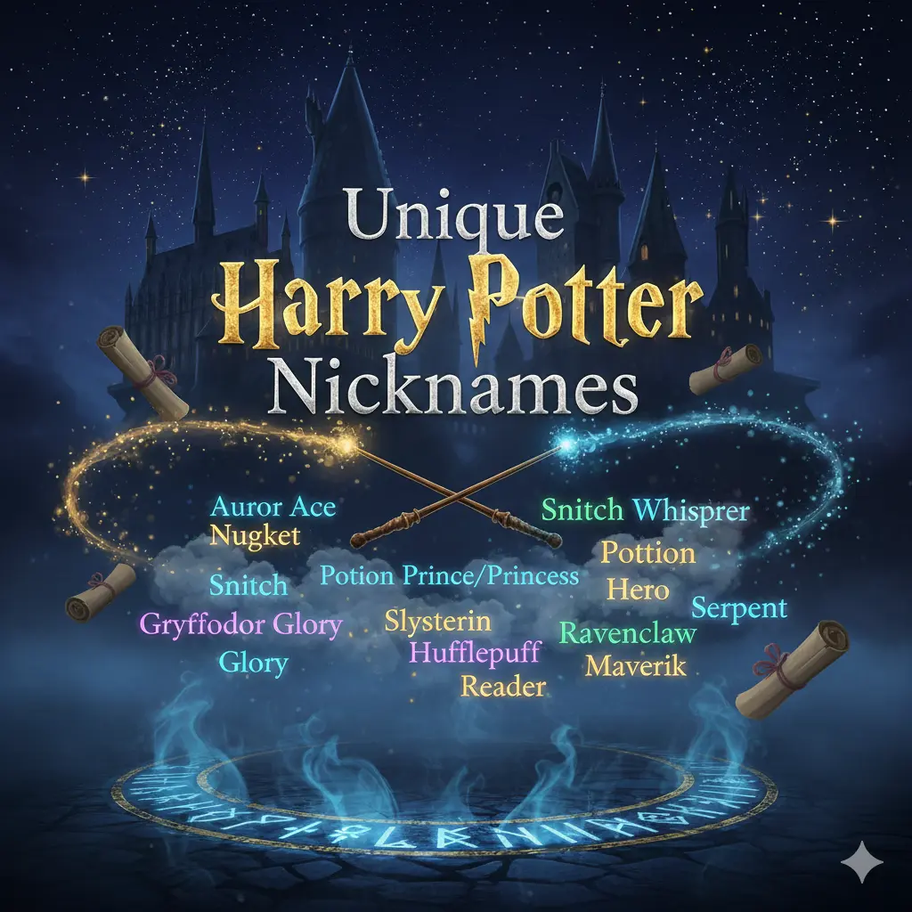 Unique Harry Potter Nicknames 