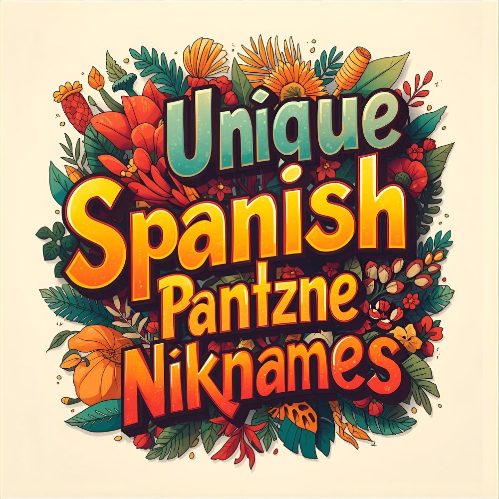 Unique Spanish Nicknames