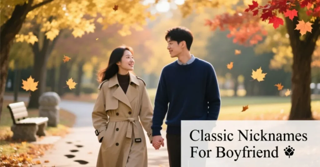 Classic Nicknames For Boyfriend 