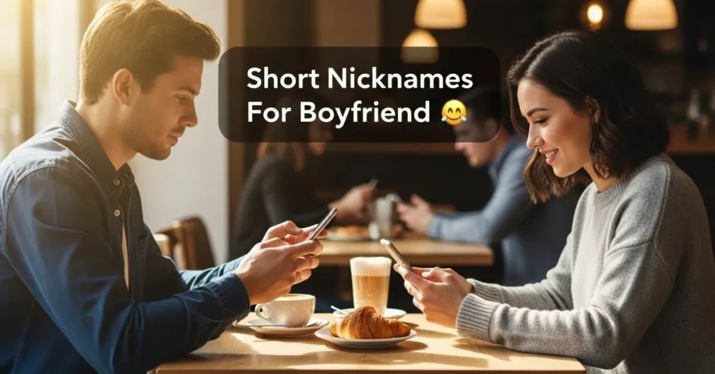 Short Nicknames For Boyfriend 