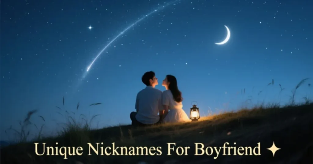 Unique Nicknames For Boyfriend 