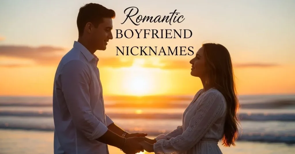 Romantic Boyfriend Nicknames