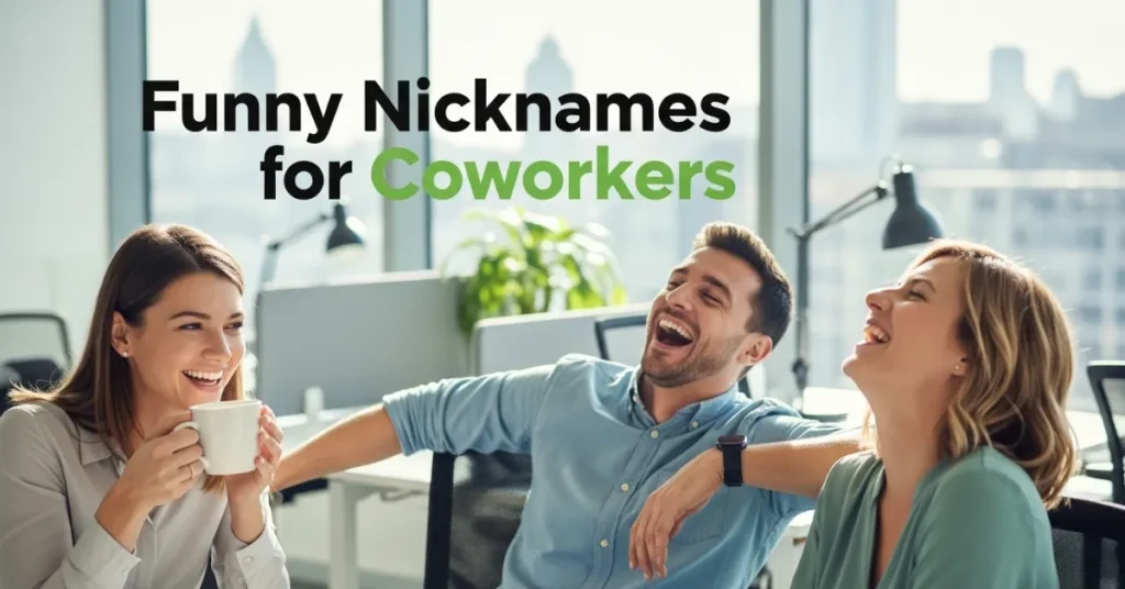 Funny Nicknames for Coworkers 
