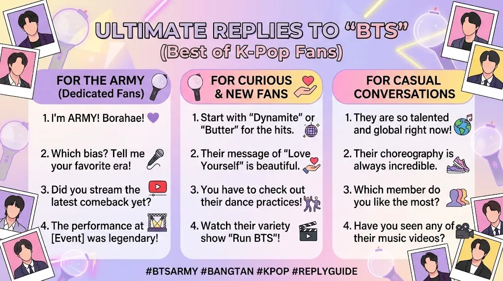 Best Replies to “BTS”