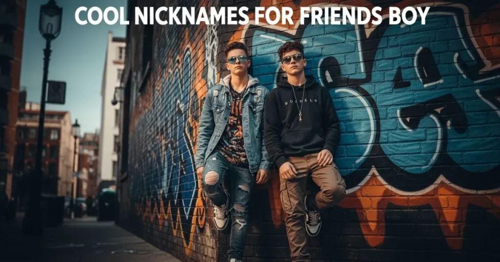 Cool Nicknames for Friends Boy