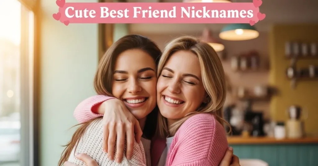 Cute Best Friend Nicknames