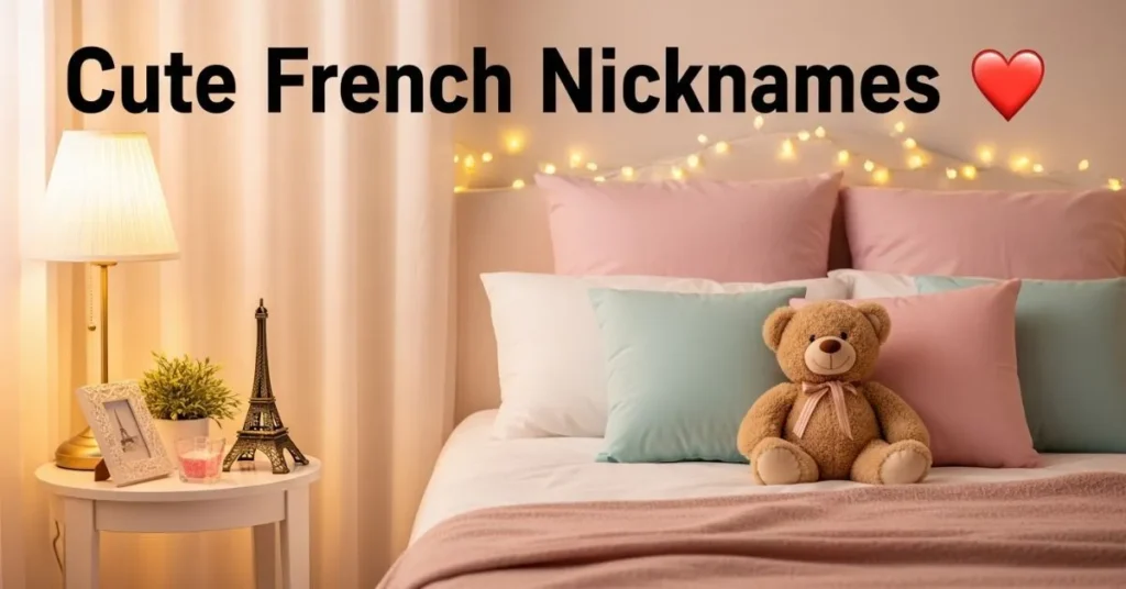 Cute French Nicknames 