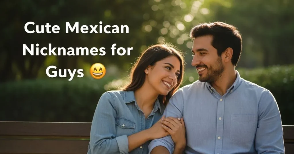 Cute Mexican Nicknames For Guys