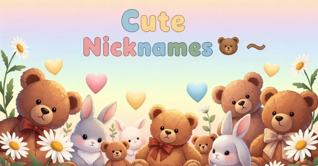 Cute Nicknames 