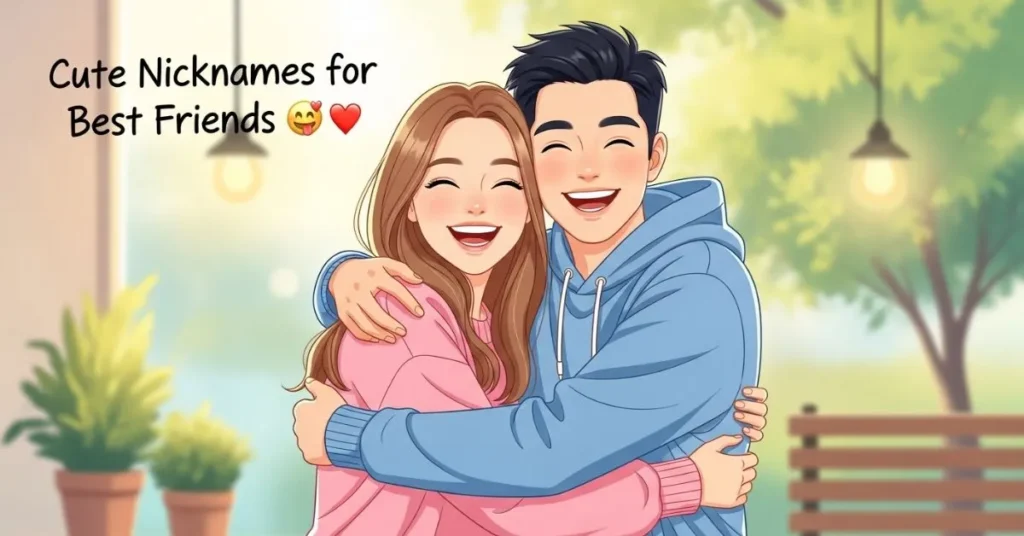 Cute Nicknames for Best Friends