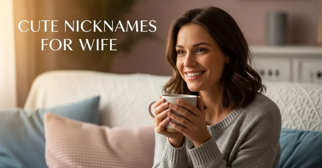 Cute Nicknames For Wife