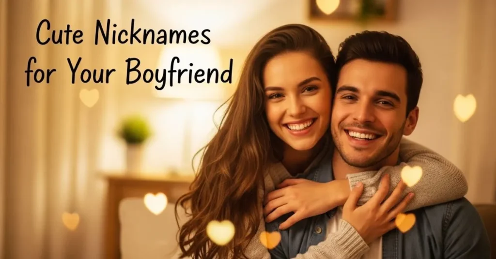 Cute Nicknames for Your Boyfriend