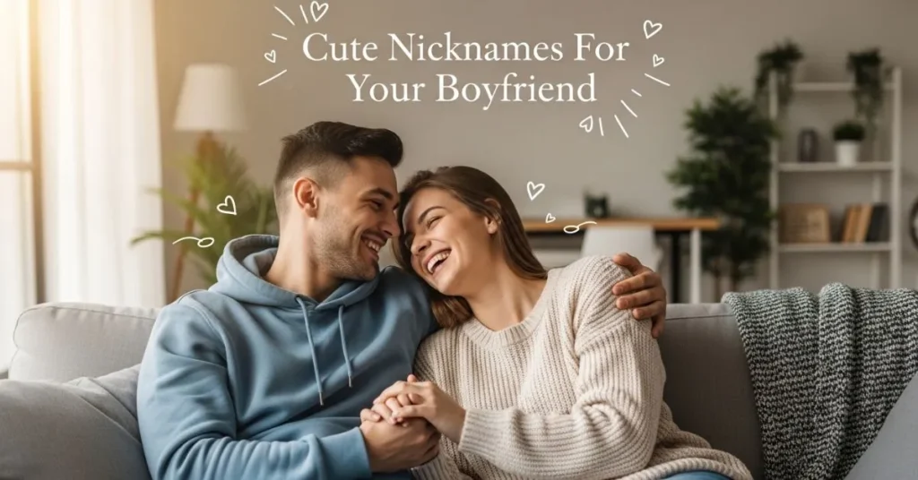 Cute Nicknames For Your Boyfriend
