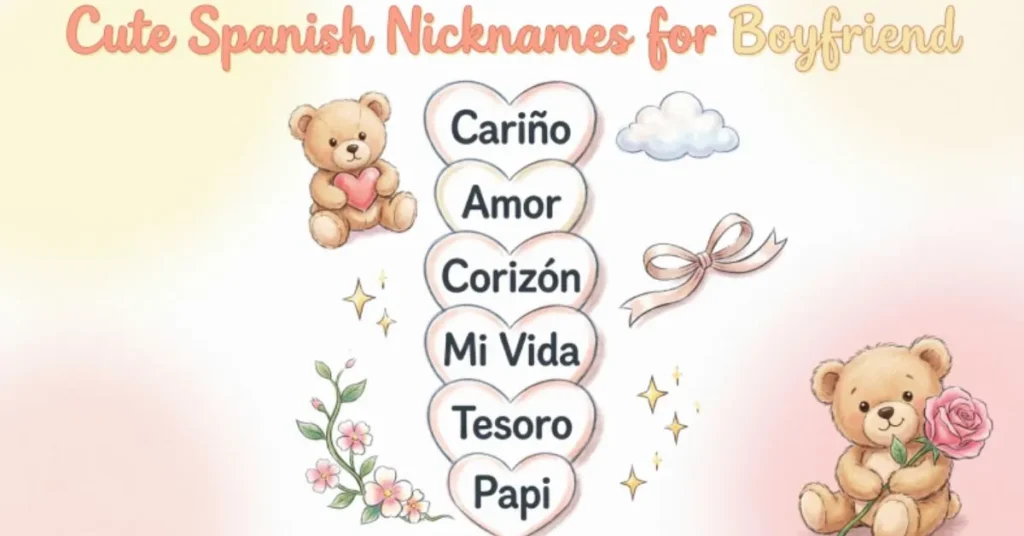Cute Spanish Nicknames For Boyfriend 