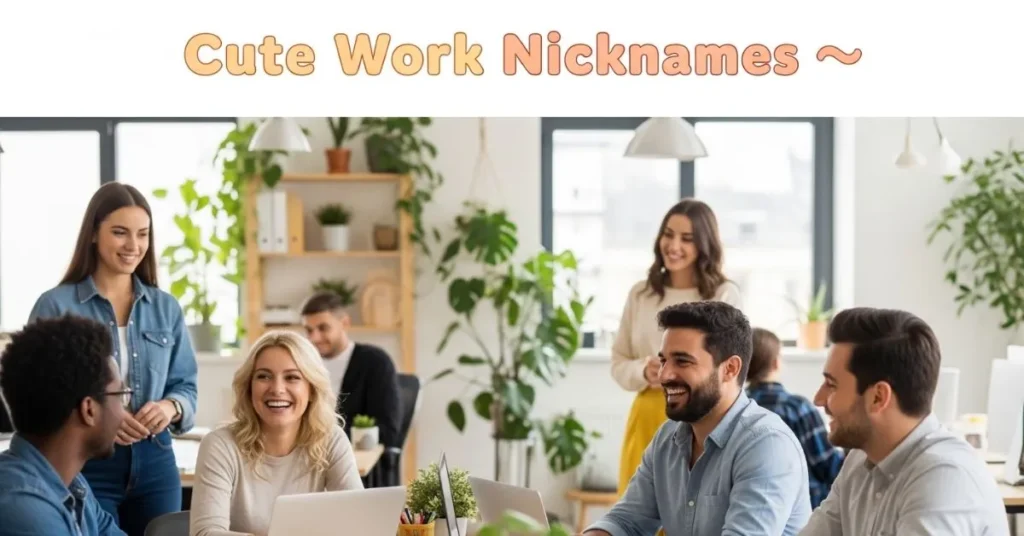 Cute Work Nicknames