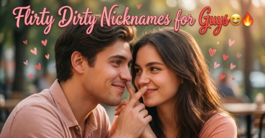 Flirty Dirty Nicknames For Guys 