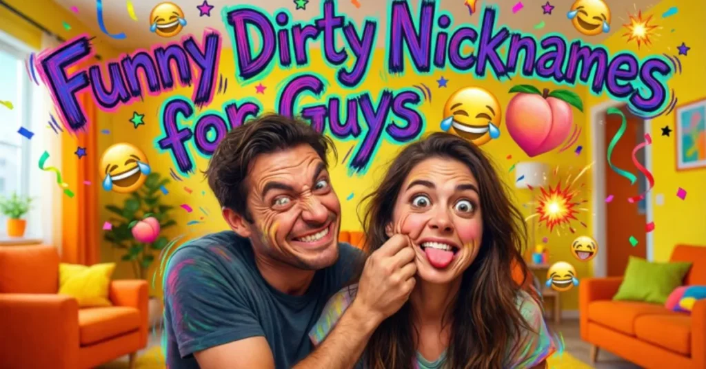 Funny Dirty Nicknames For Guys 