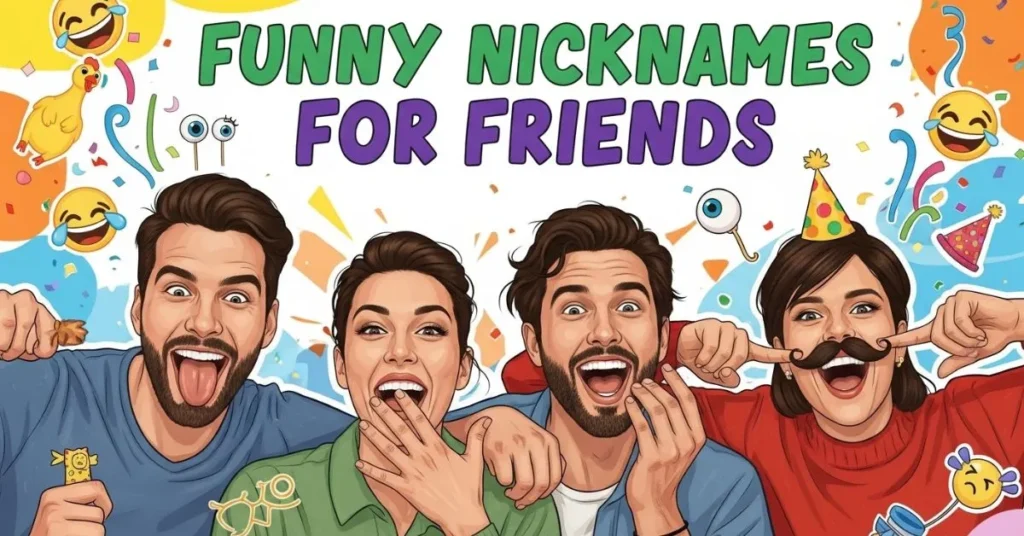Funny Nicknames for Friends