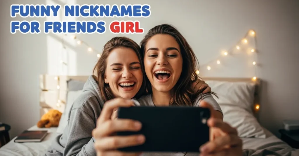  Funny Nicknames for Friends Girl