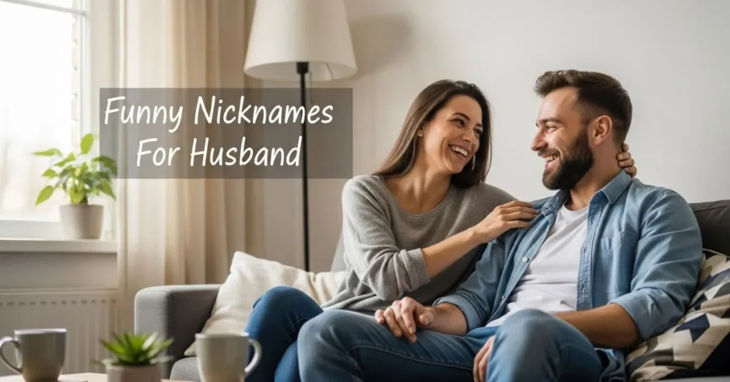 Funny Nicknames For Husband
