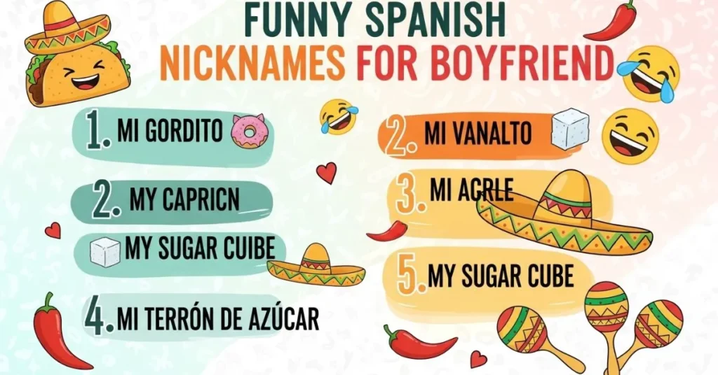 Funny Spanish Nicknames for Boyfriend 