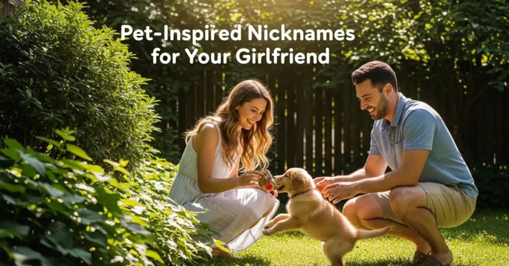  Pet-Inspired Nicknames