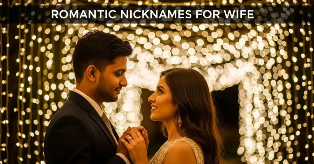 Romantic Nicknames For Wife 