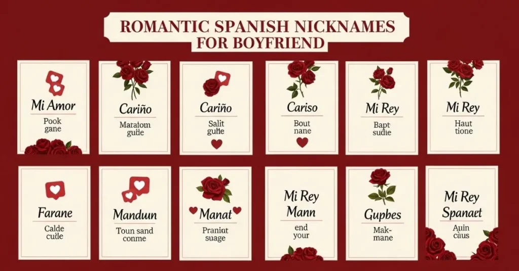 Romantic Spanish Nicknames For Boyfriend