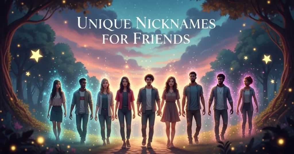 Unique Nicknames for Friends