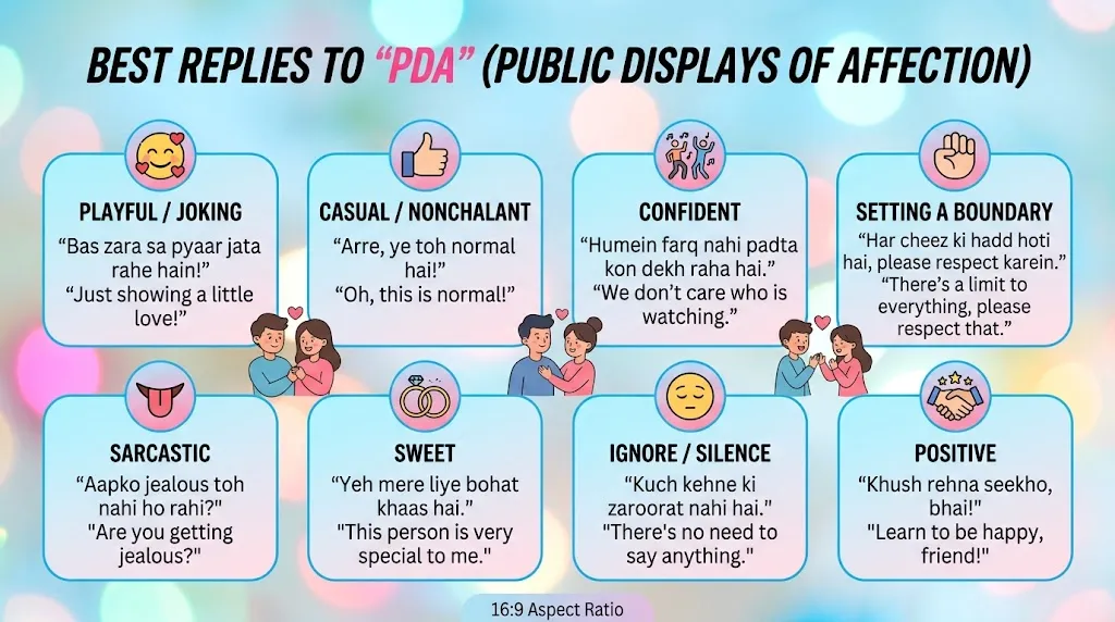Best Replies to “PDA”