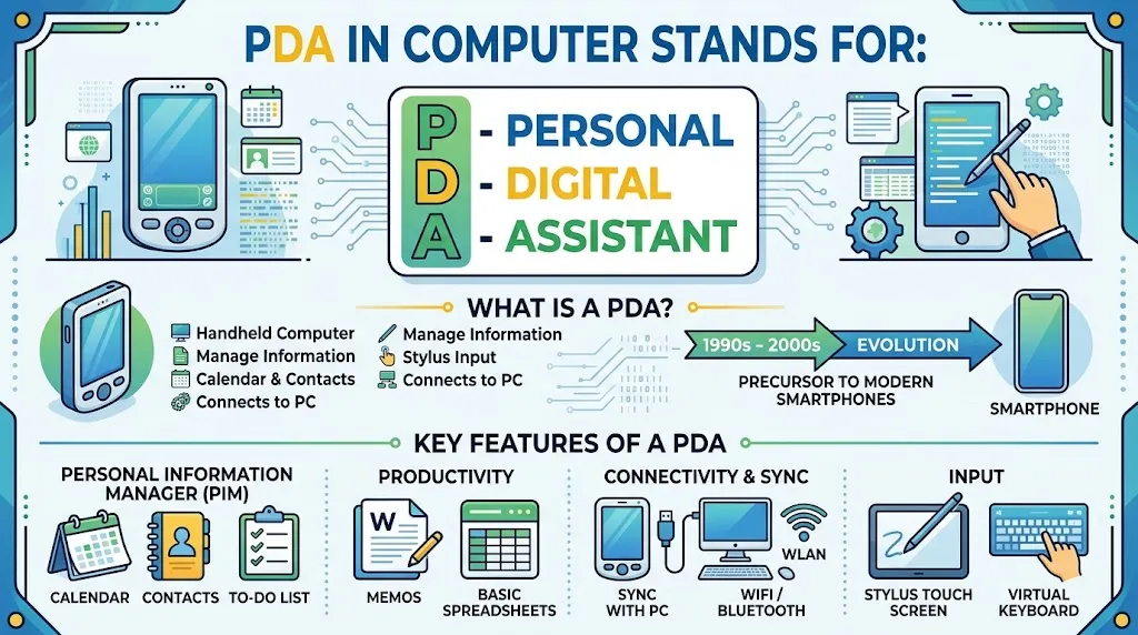 What Does “PDA” Stand for in Computer?