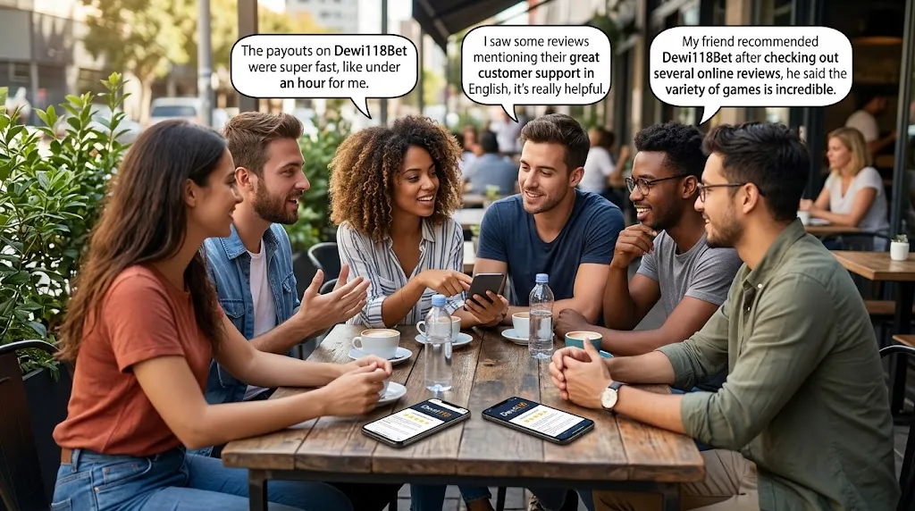 Examples of Dewi118Bet Online Review in Conversation