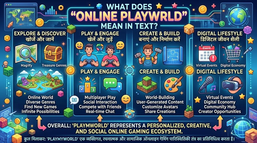 What Does Online PlayMyWorld Mean in Text?