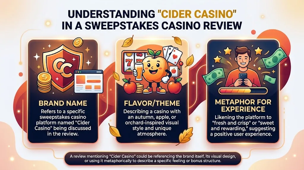 🧠 What Does Cider Casino Mean in a Sweepstakes Casino Review?