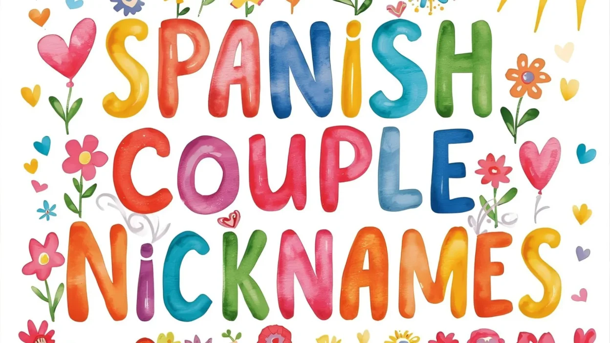 Spanish Couple Nicknames