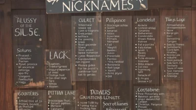 Filipino Nicknames