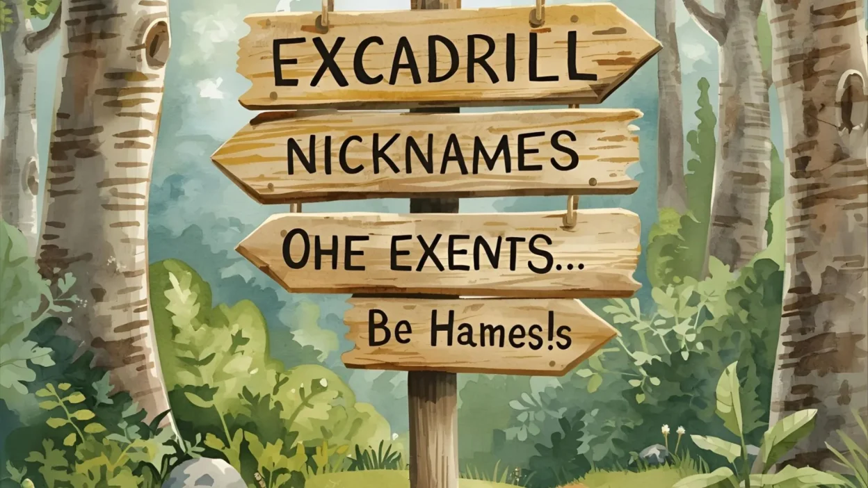 Excadrill Nicknames