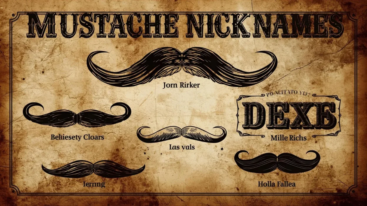 Mustache Nicknames