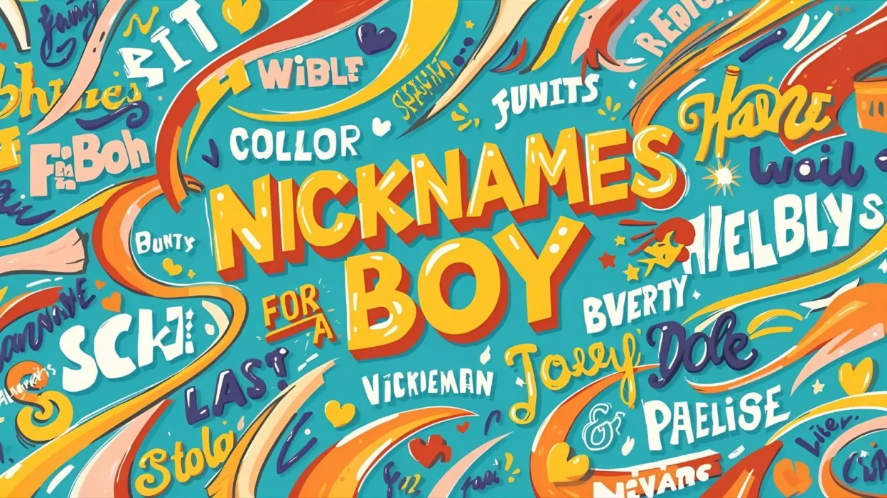 Nicknames for a Boy