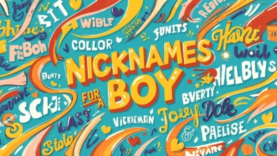 Nicknames for a Boy