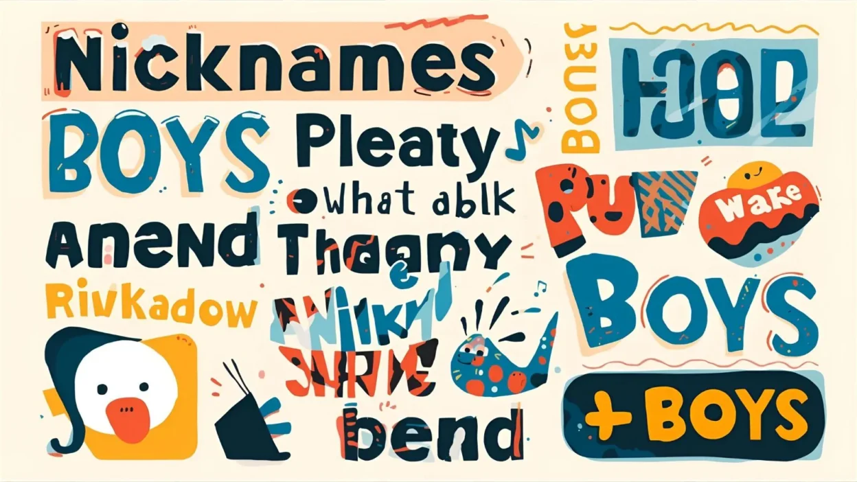 Nicknames for Boys