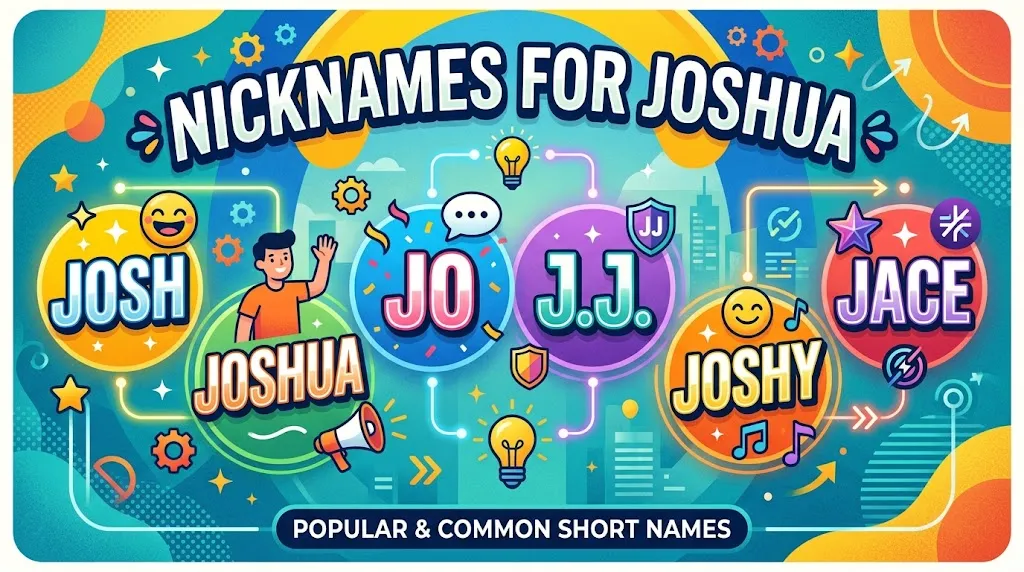 Nicknames for Joshua in English