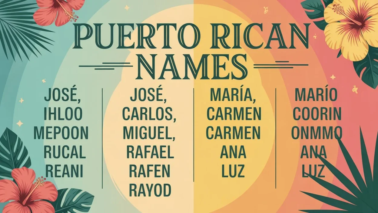 Puerto Rican Names