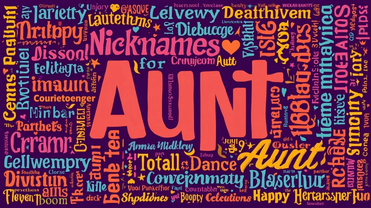 Unique Nicknames for Aunt