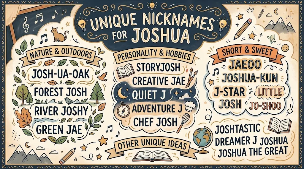 Unique Nicknames for Joshua