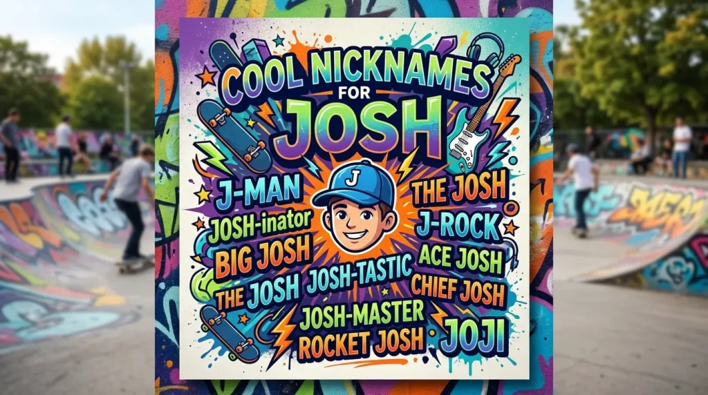 🧢 Cool Nicknames for Josh