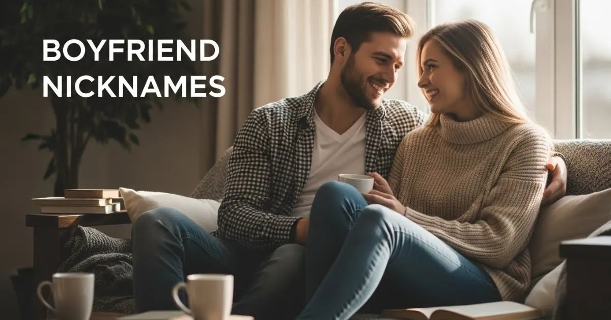 Boyfriend Nicknames