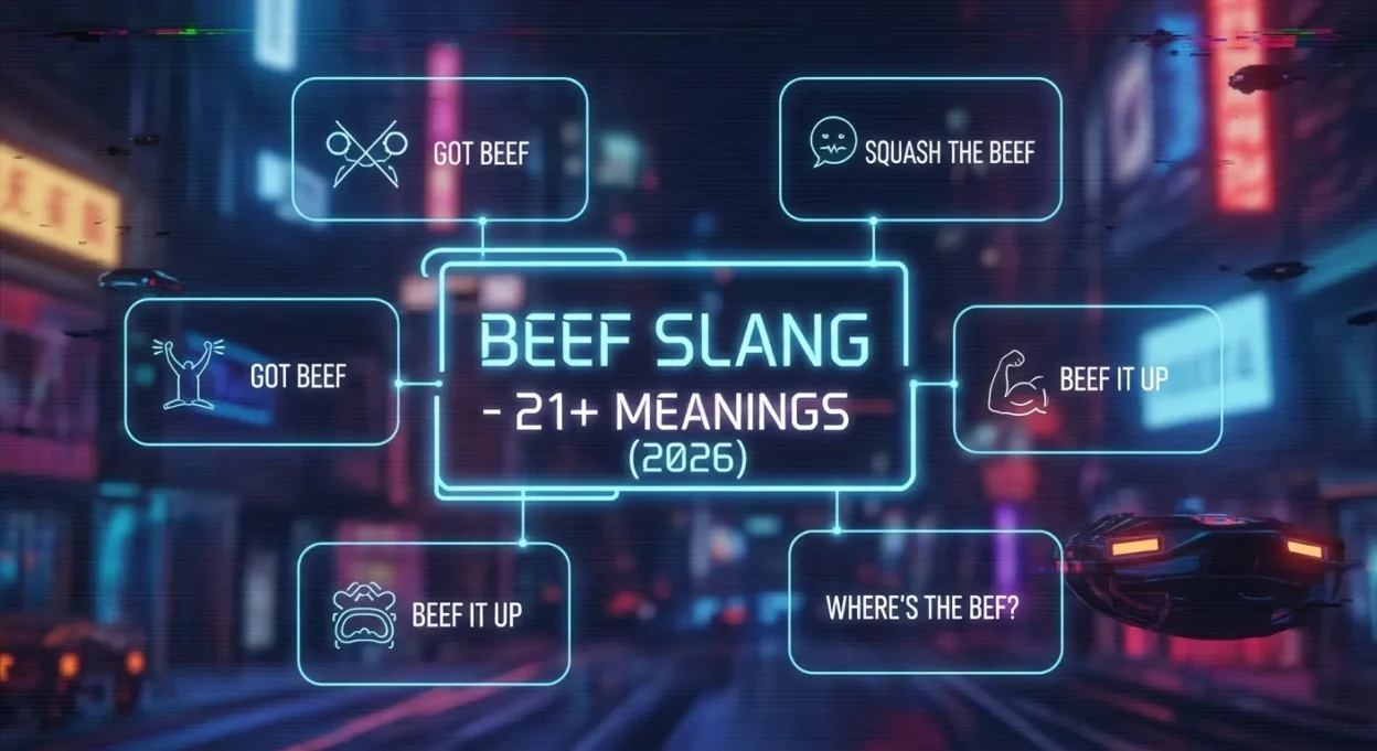 Beef Slang Meaning